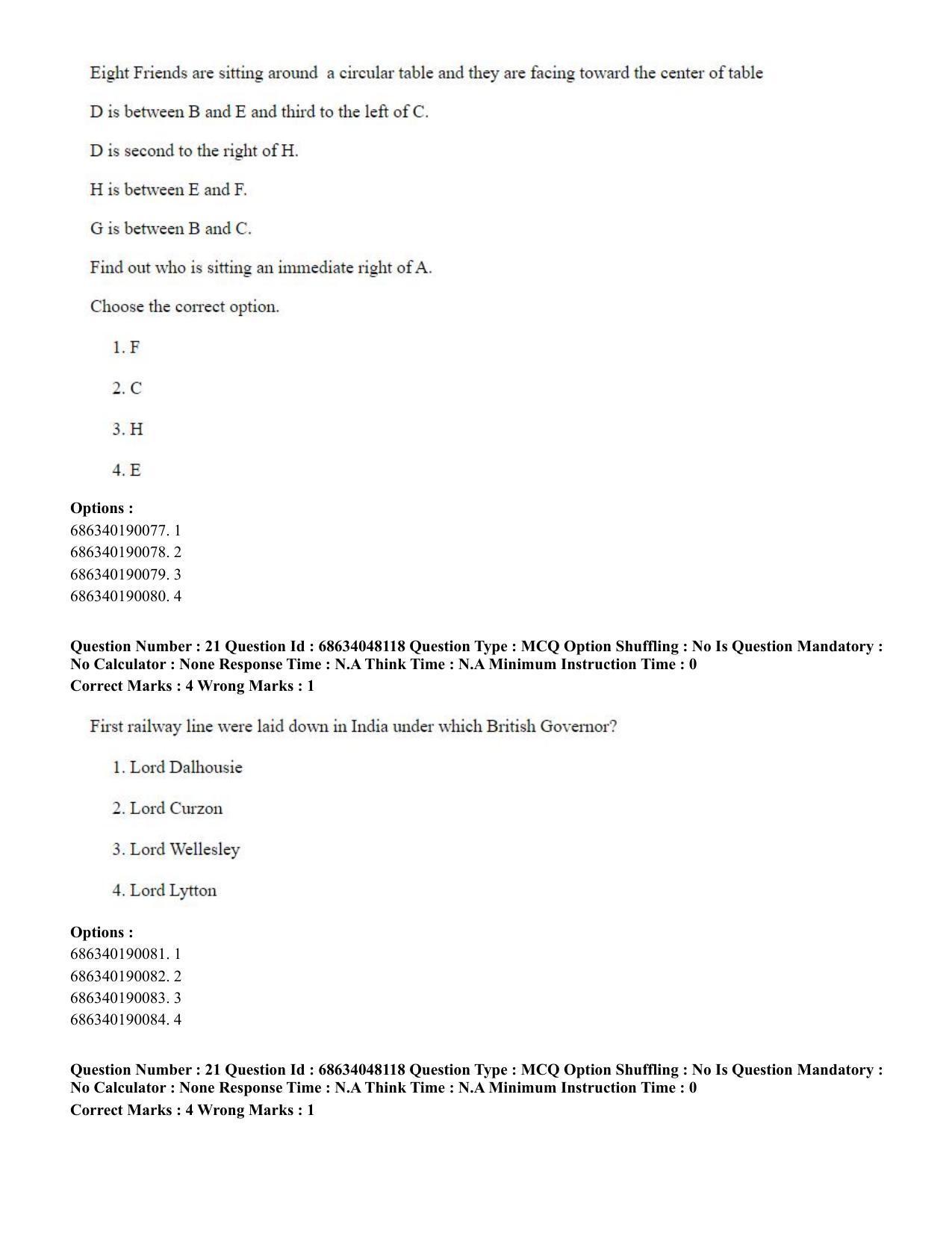 CUET PG 2023: COQP16 – MA Education (Eng) - Shift 2 (30-06-2023) Question Paper - Page 21