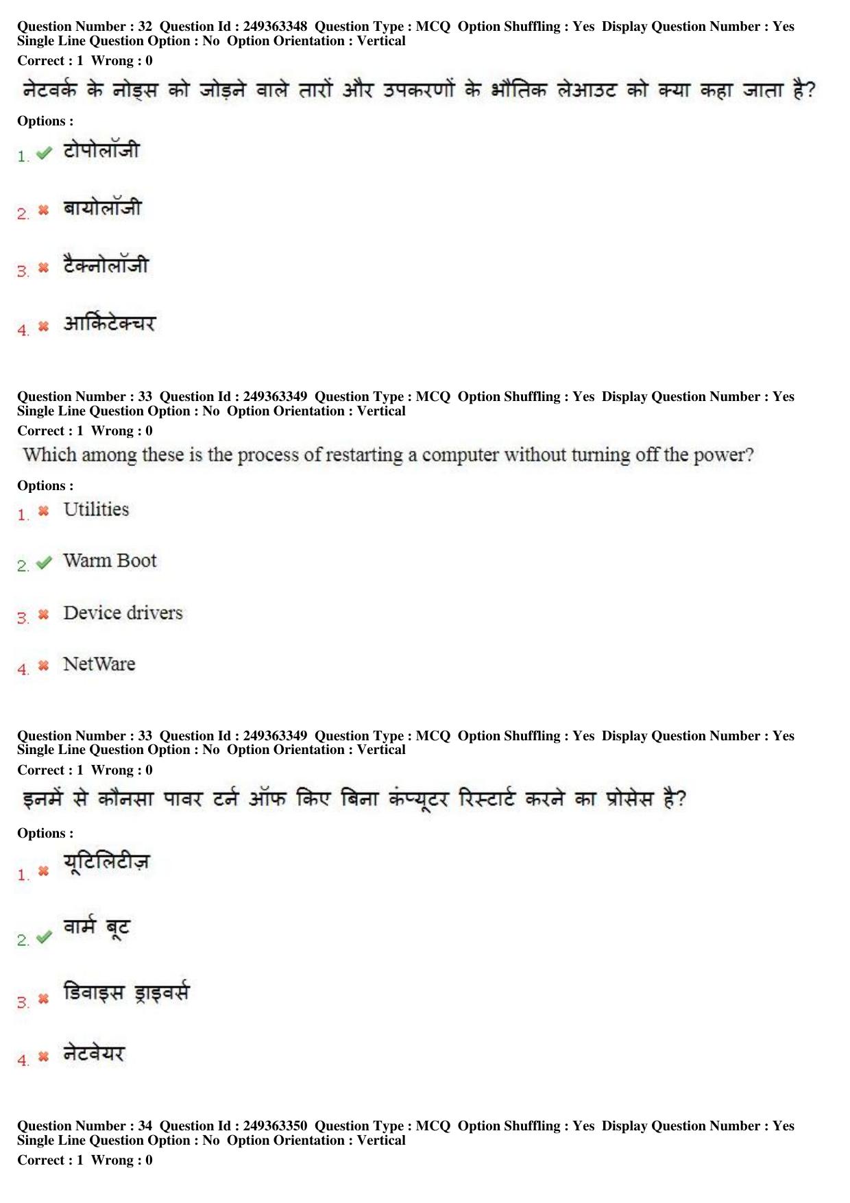 MP CPCT 18th Nov 2017 English Question Paper Shift 1 - Page 22