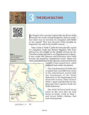 NCERT Book for Class 7 Social Science(History): Chapter 3-The Delhi Sultans