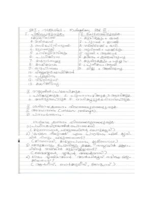 CBSE Worksheets for Class 6 Malayalam Assignment 1