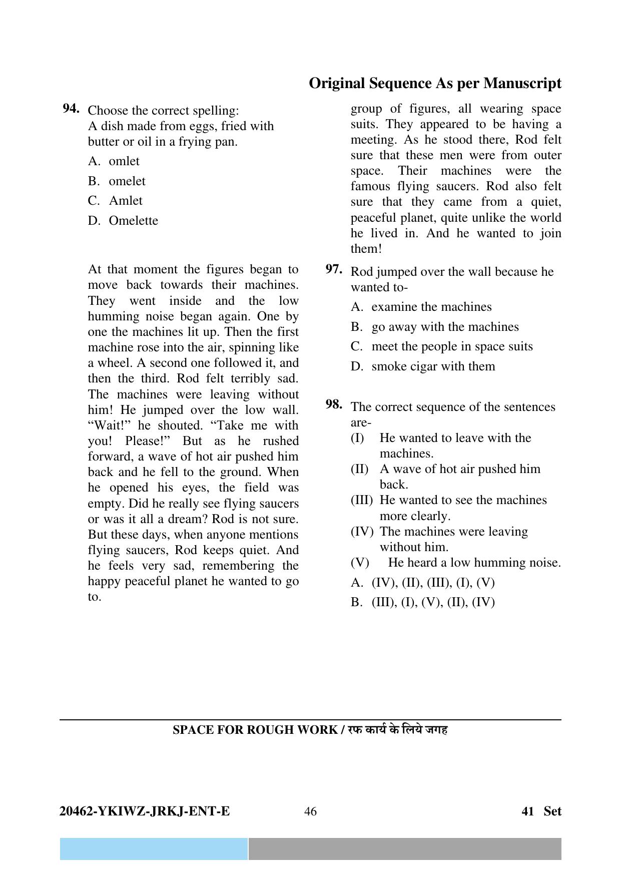 CG Pre D.El.Ed 2024 Question Paper - Page 46