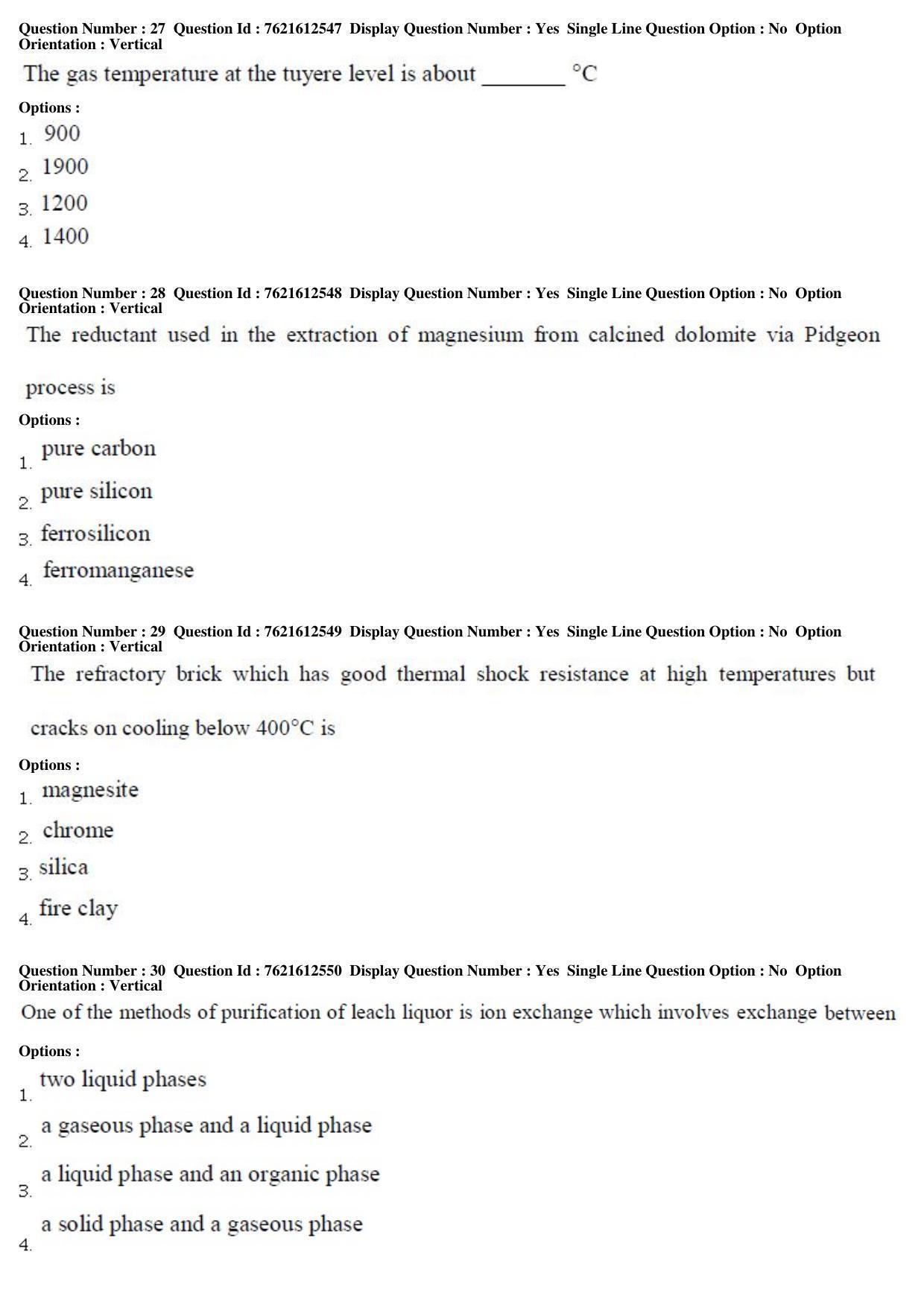 TS PGECET 2017: Metallurgical-Engineering Question Papers - Page 8