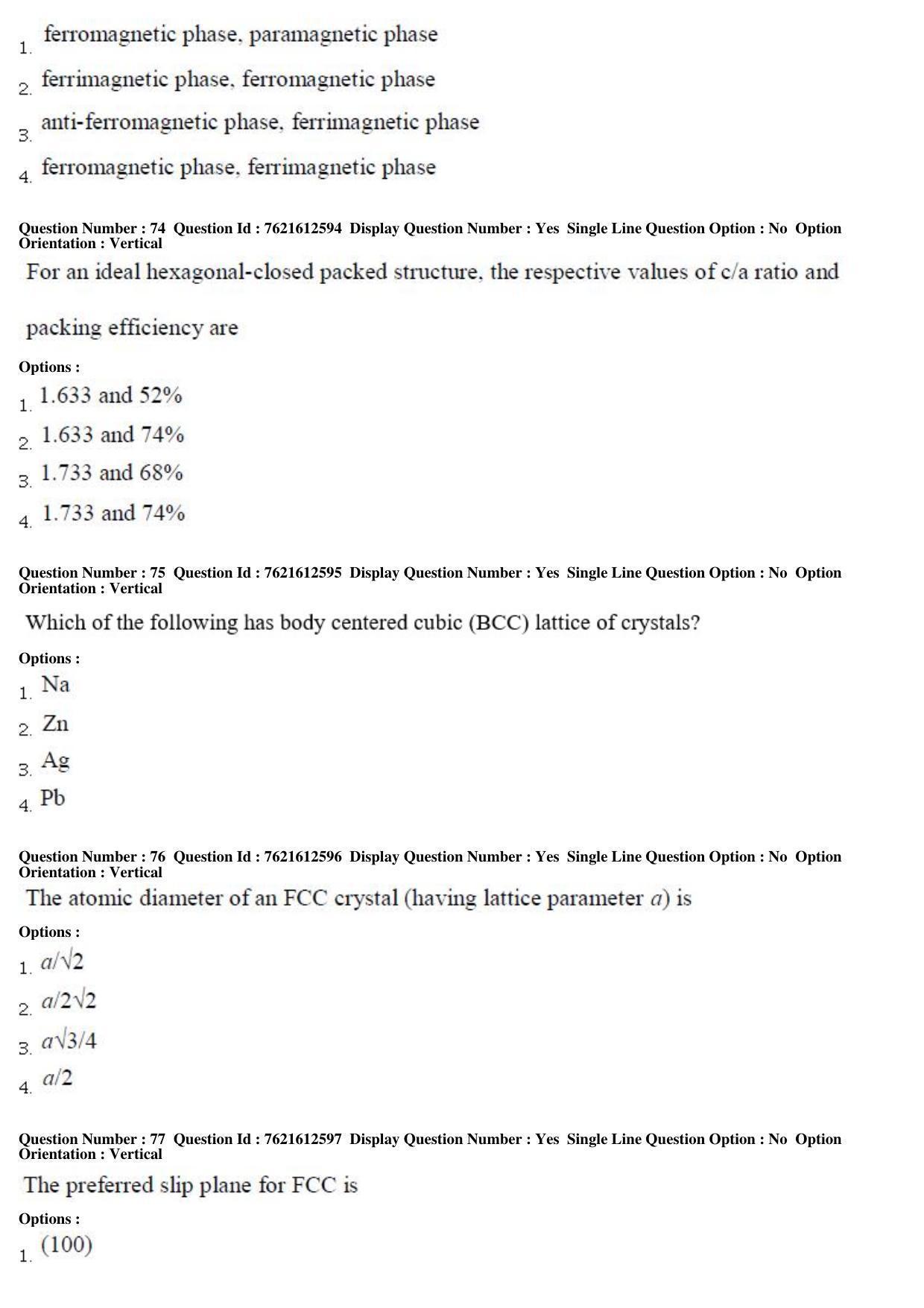 TS PGECET 2017: Metallurgical-Engineering Question Papers - Page 19