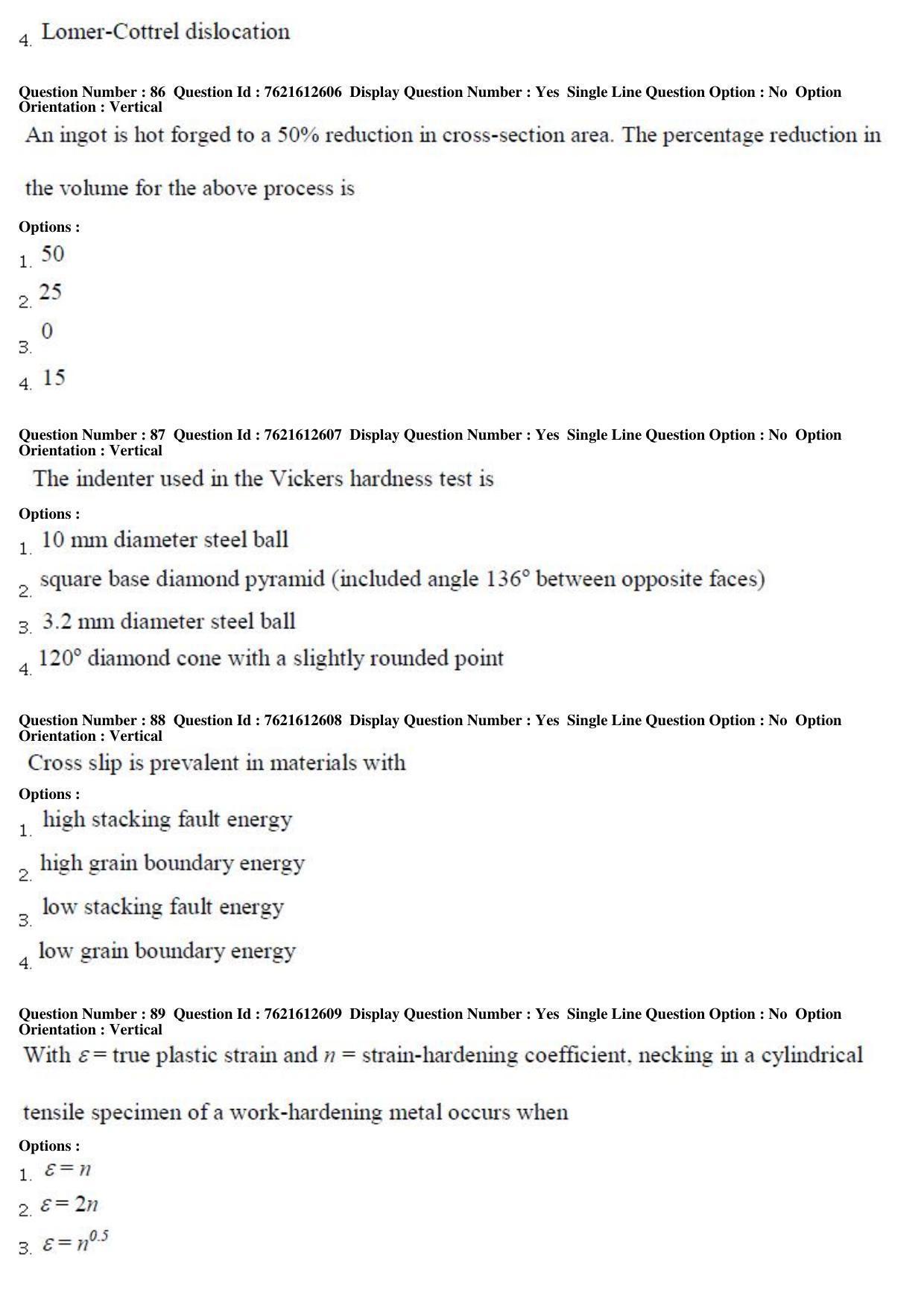 TS PGECET 2017: Metallurgical-Engineering Question Papers - Page 22