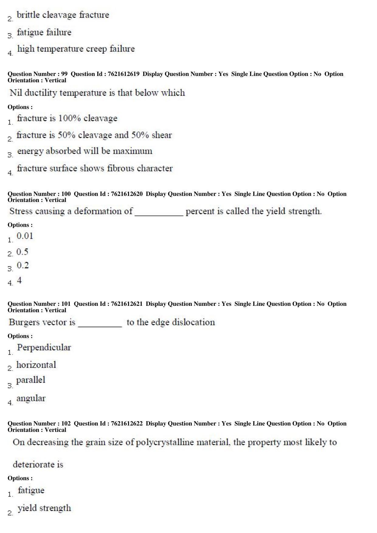 TS PGECET 2017: Metallurgical-Engineering Question Papers - Page 25