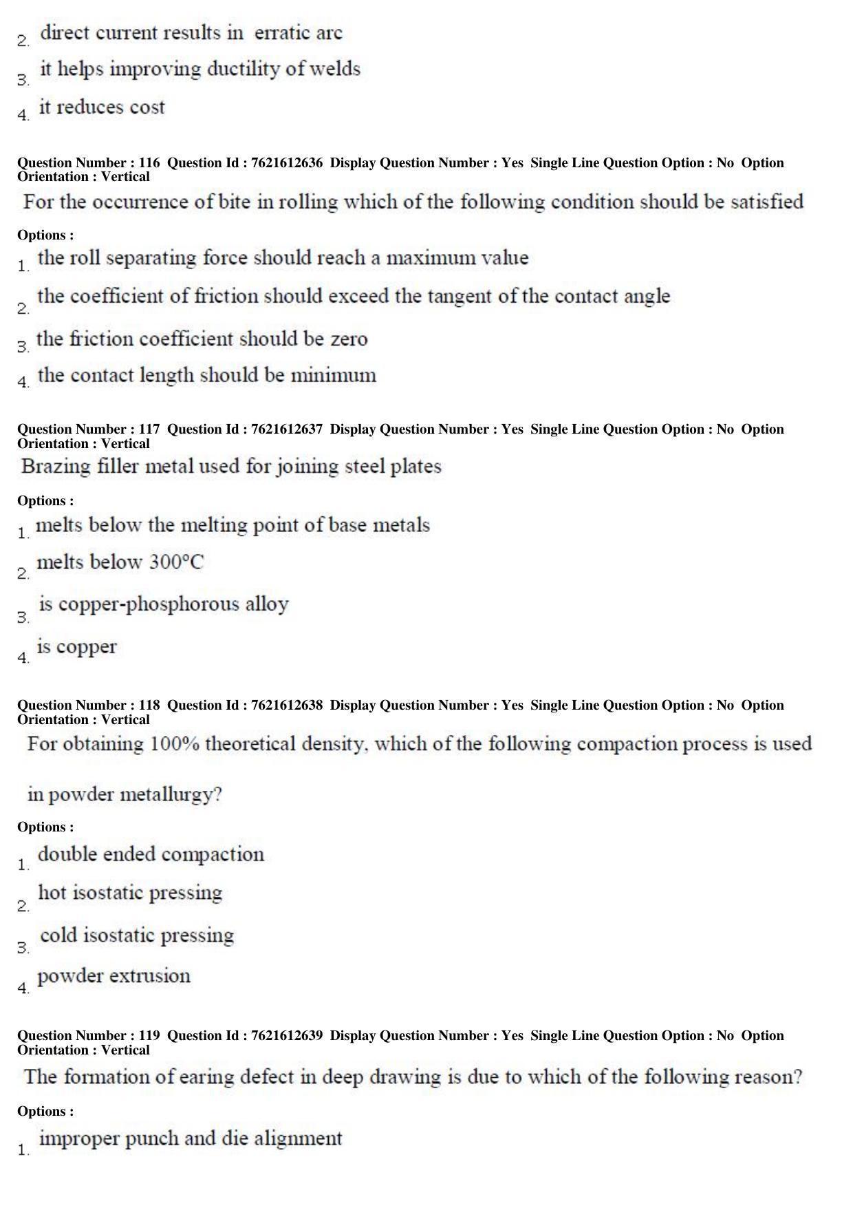 TS PGECET 2017: Metallurgical-Engineering Question Papers - Page 29
