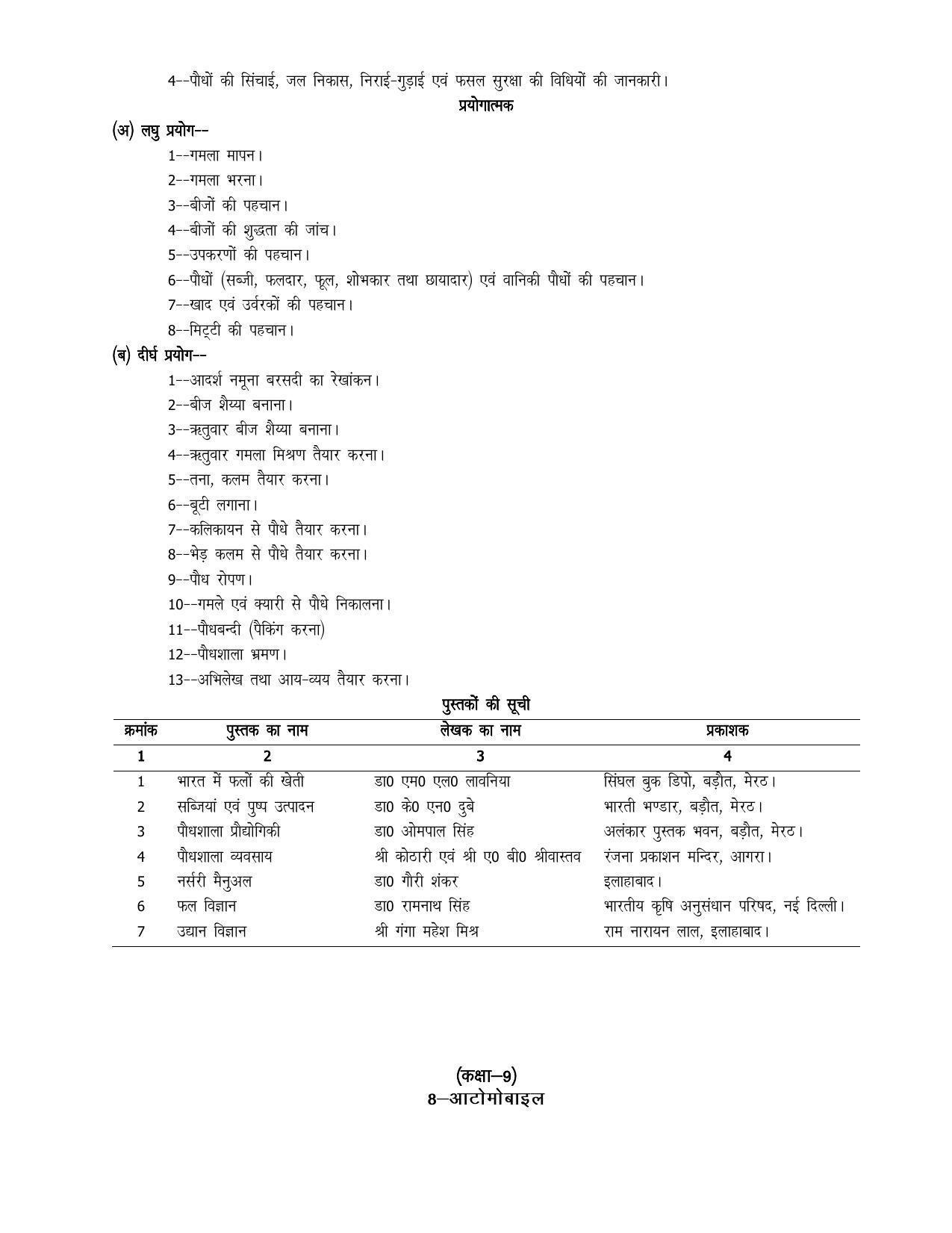 UP Board 9th Syllabus Moral Sports and Physical Education - Page 25