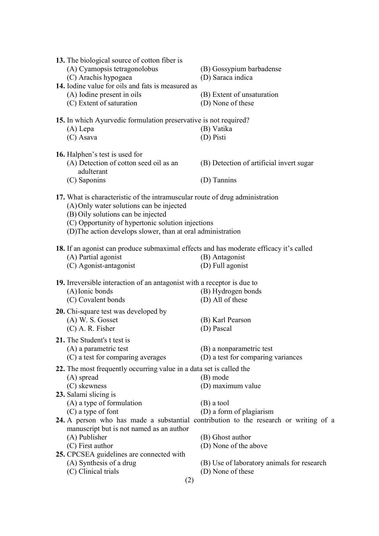 PU MPET Physical Education 2022 Question Papers - Page 21