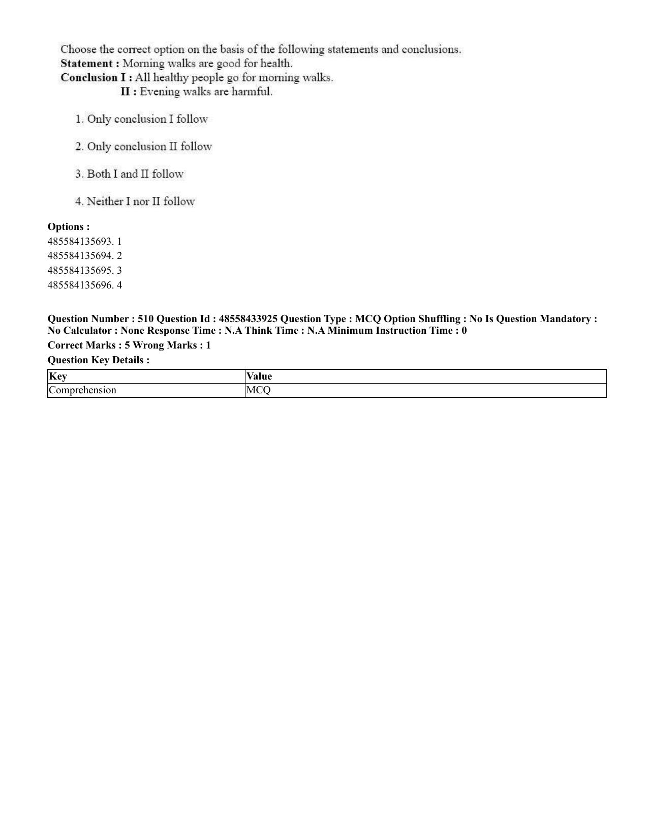 CUET 2023 English Telugu Shift 1 Question Papers - 18 June 2023 - Page 439