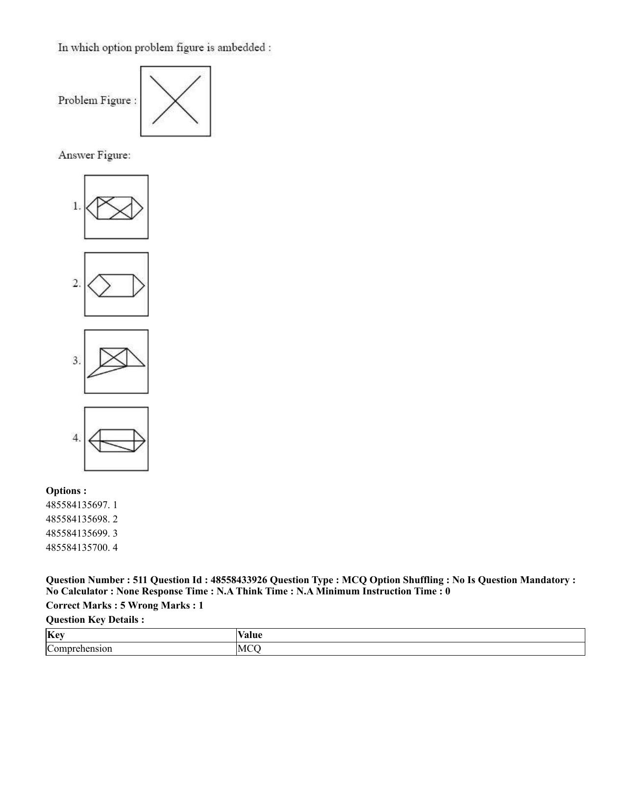 CUET 2023 English Telugu Shift 1 Question Papers - 18 June 2023 - Page 440