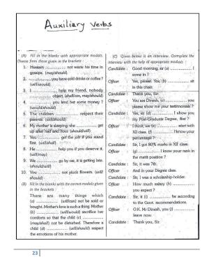 Worksheet for Class 4 English Assignment 146