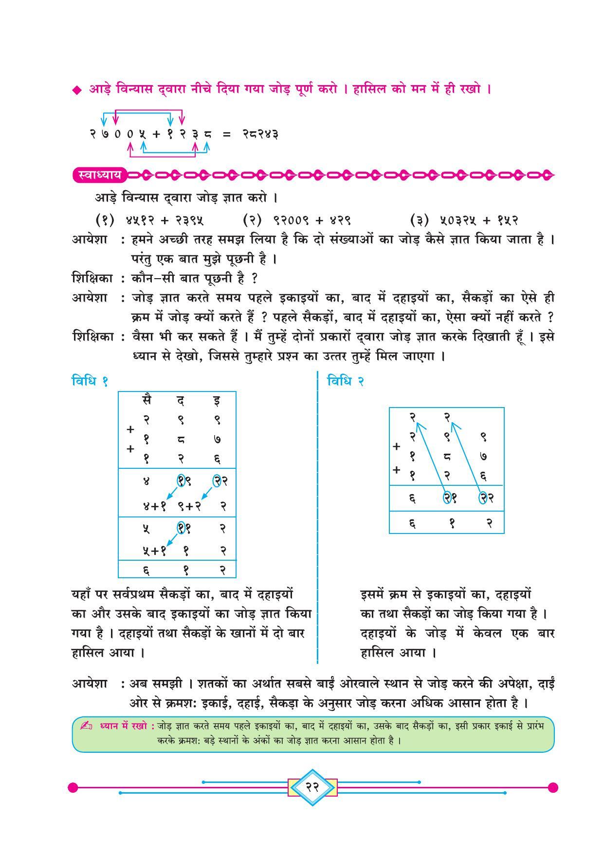 Maharashtra Board Class 4 Maths (Hindi Medium) Textbook - Page 32