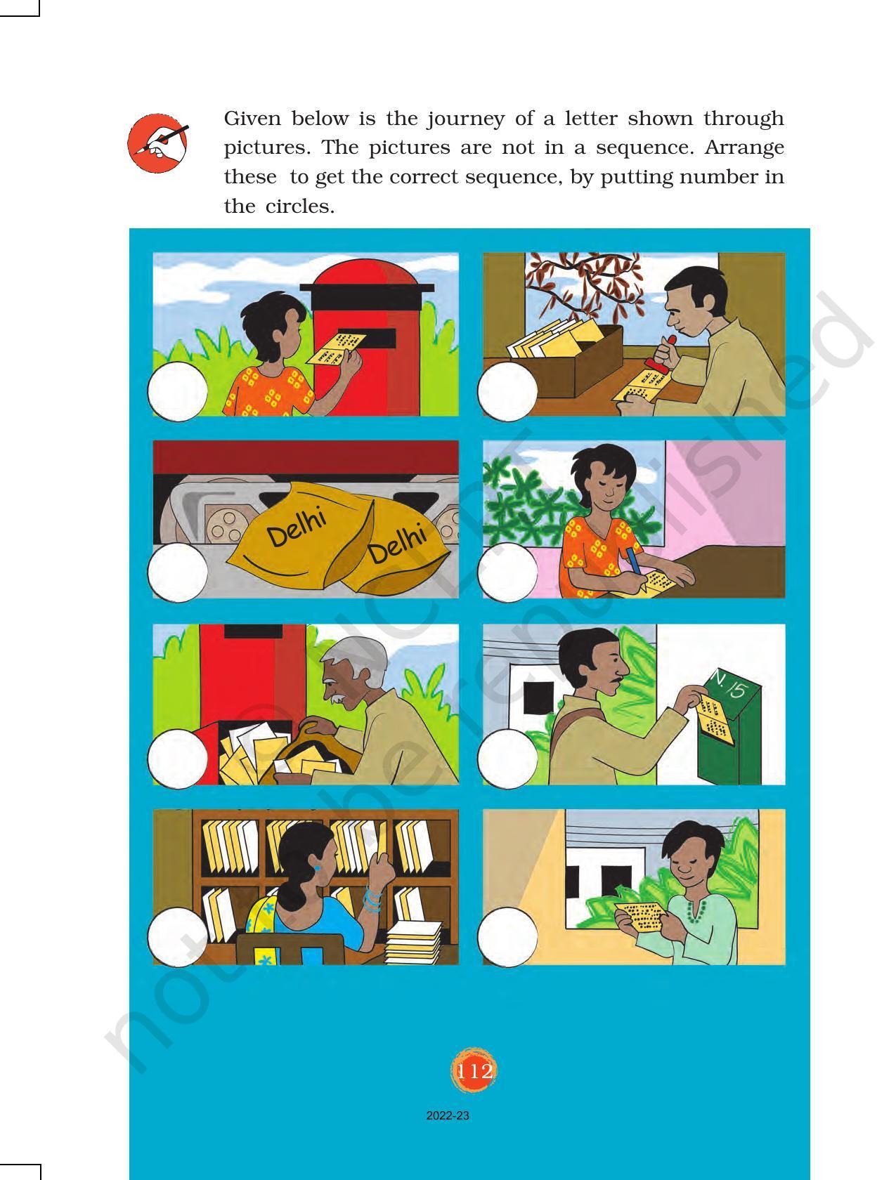 NCERT Book for Class 3 EVS Chapter 17-Here comes a Letter - Page 2