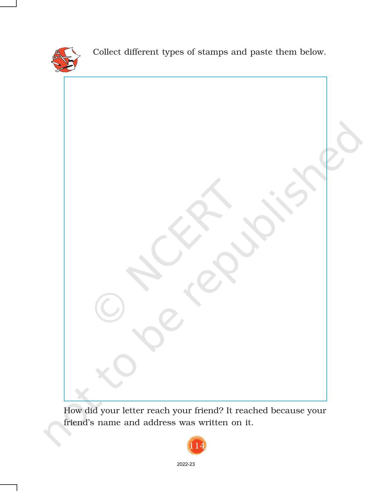 NCERT Book for Class 3 EVS Chapter 17-Here comes a Letter - Page 4