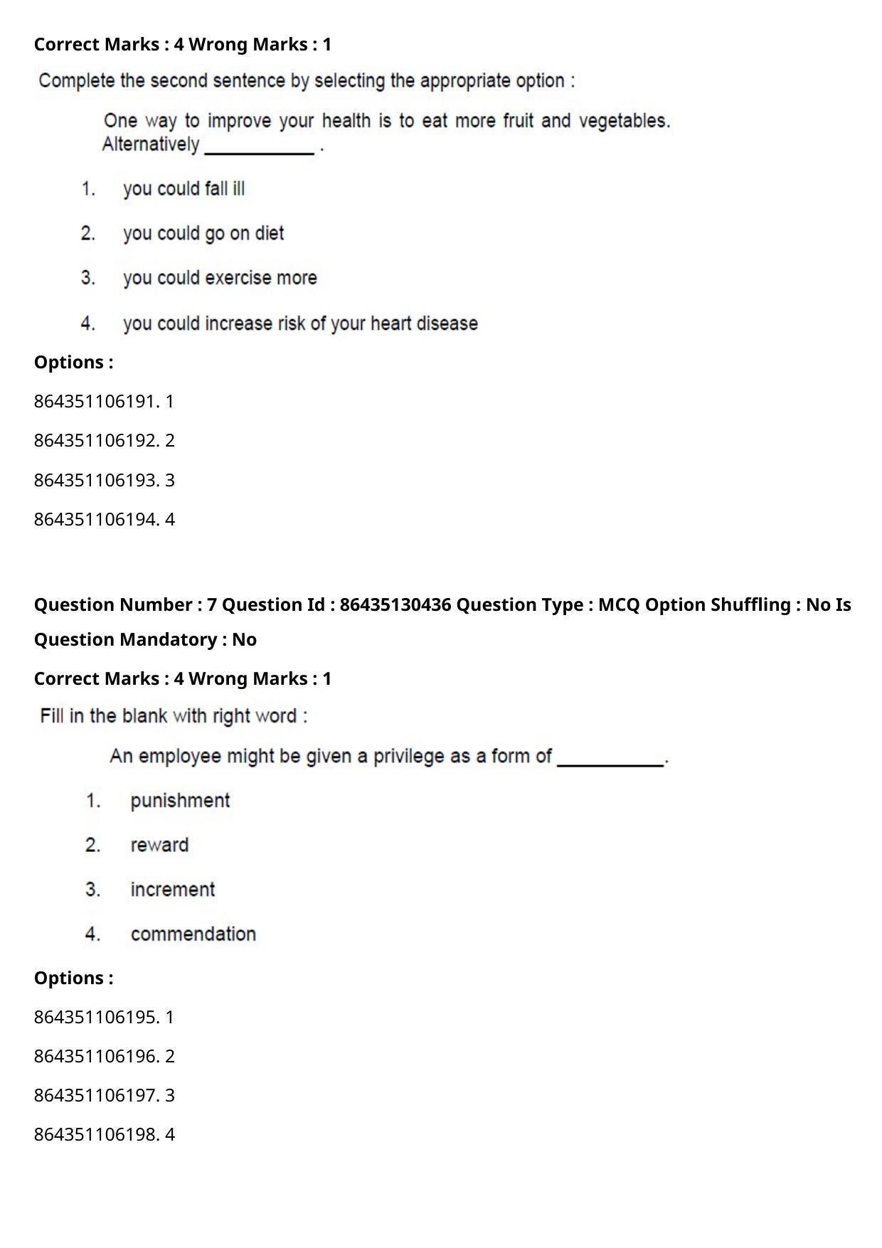 CUET PG 2021 PGQP56 Question Paper - Page 5
