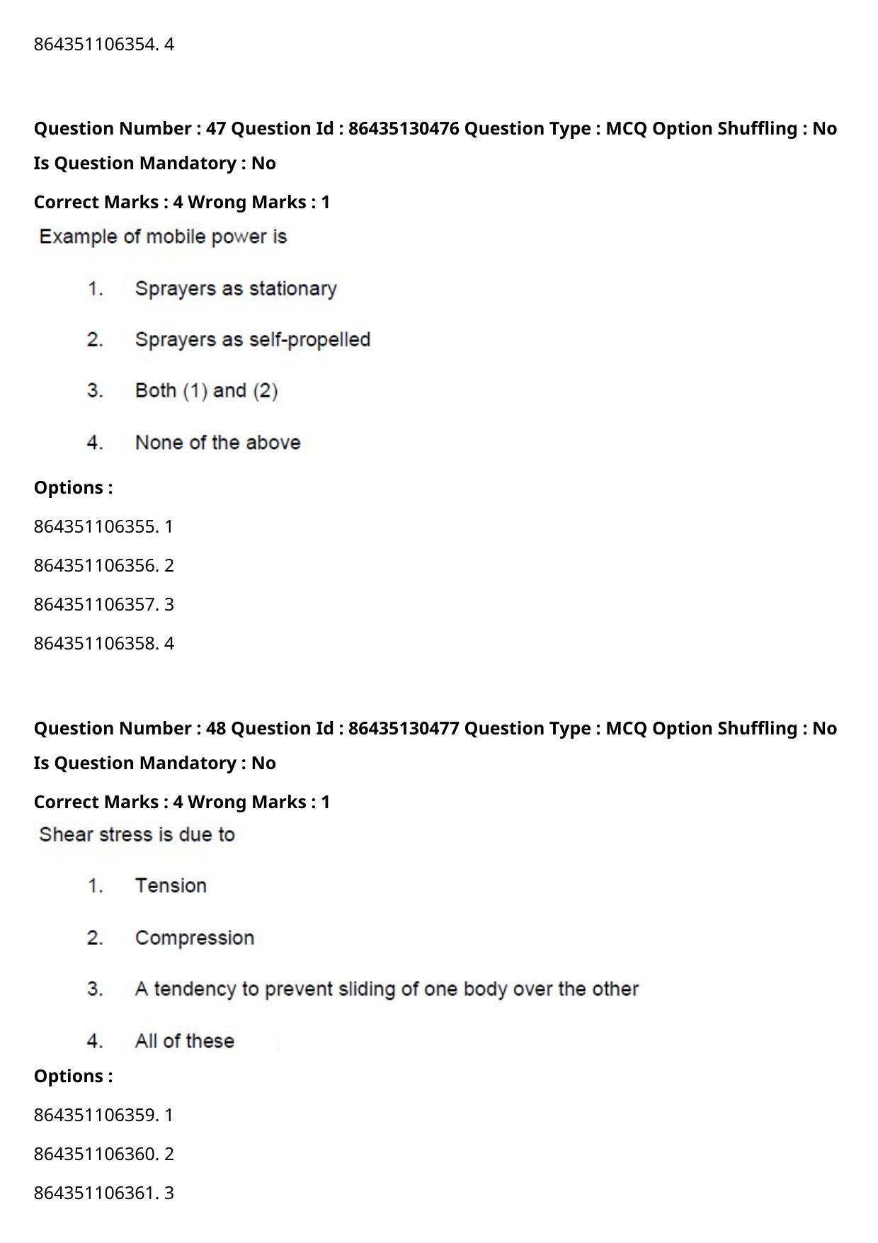 CUET PG 2021 PGQP56 Question Paper - Page 26
