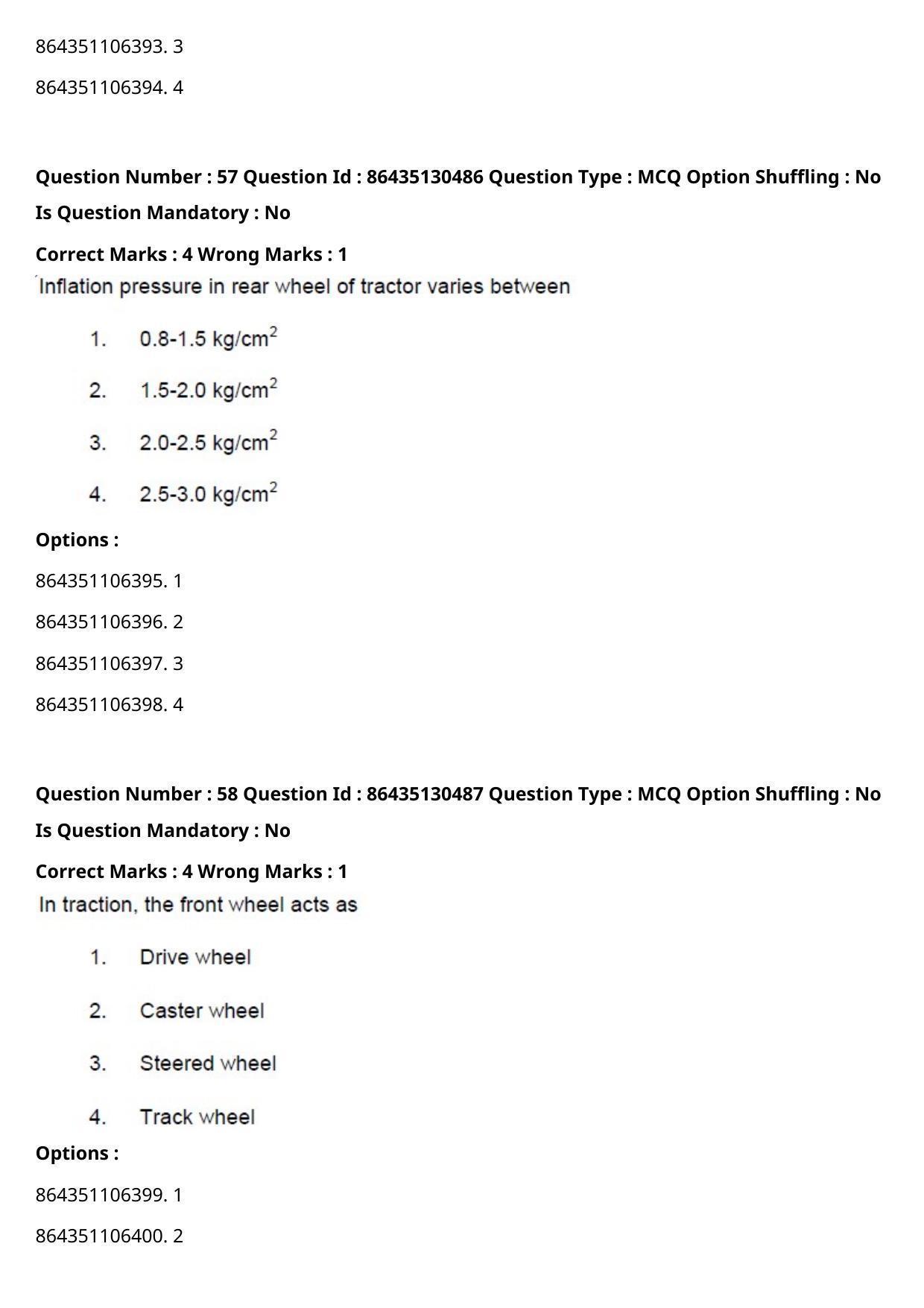 CUET PG 2021 PGQP56 Question Paper - Page 31