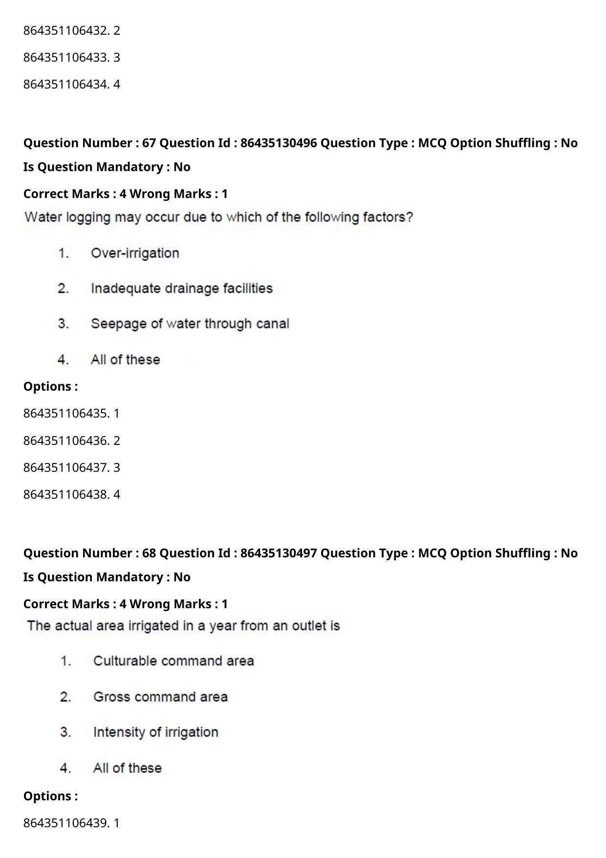 CUET PG 2021 PGQP56 Question Paper - Page 36