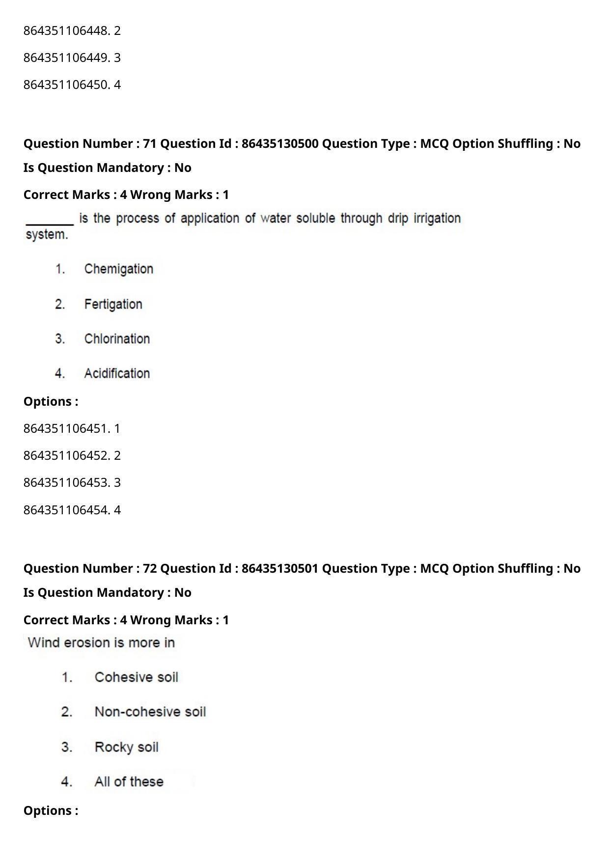 CUET PG 2021 PGQP56 Question Paper - Page 38