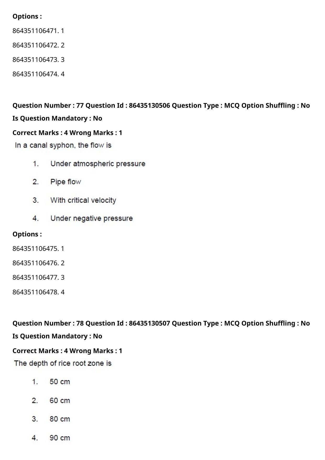 CUET PG 2021 PGQP56 Question Paper - Page 41