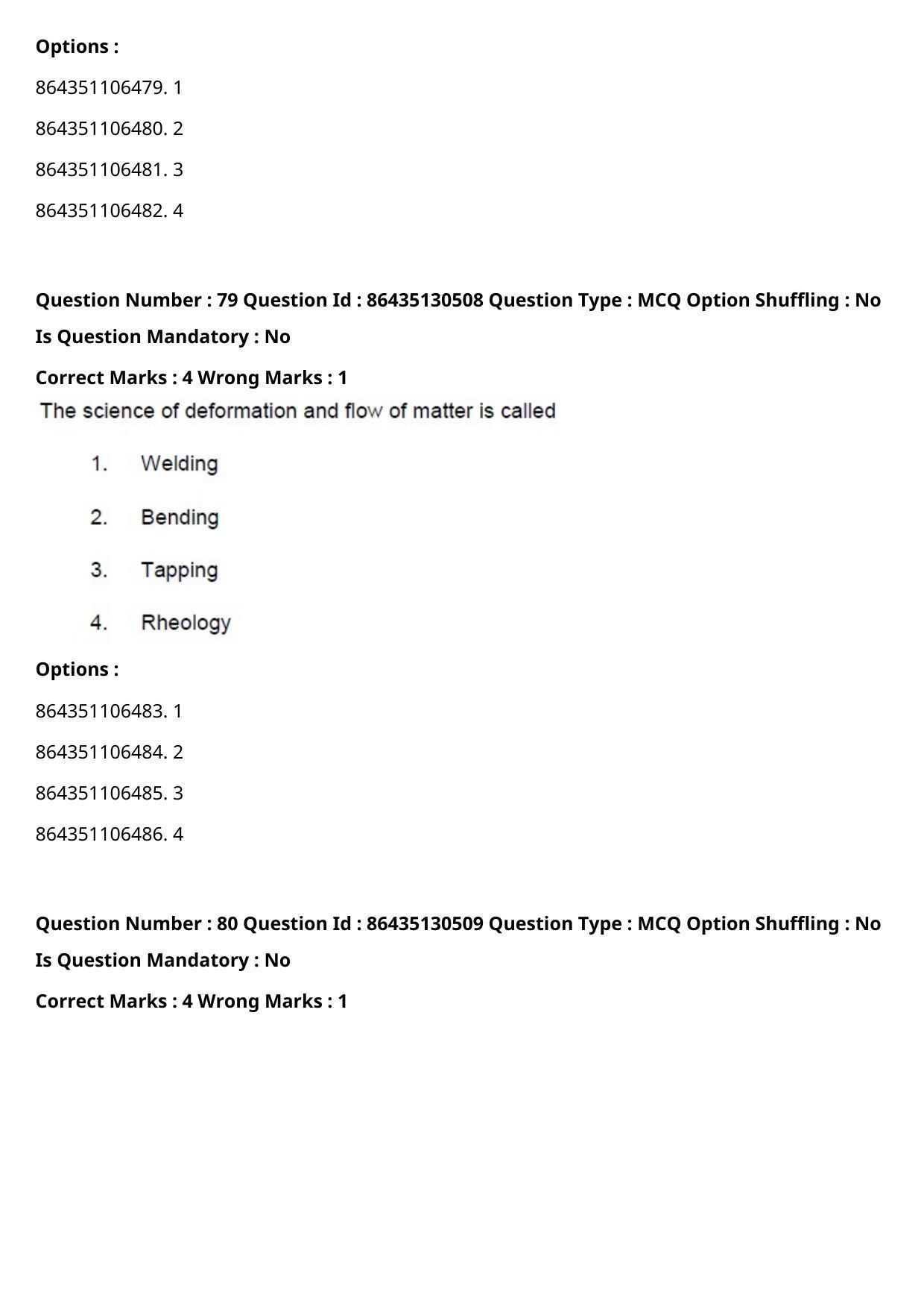 CUET PG 2021 PGQP56 Question Paper - Page 42