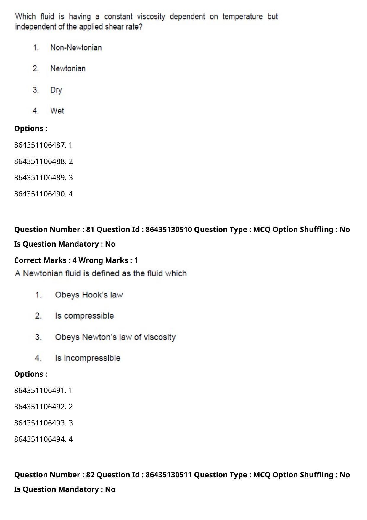 CUET PG 2021 PGQP56 Question Paper - Page 43