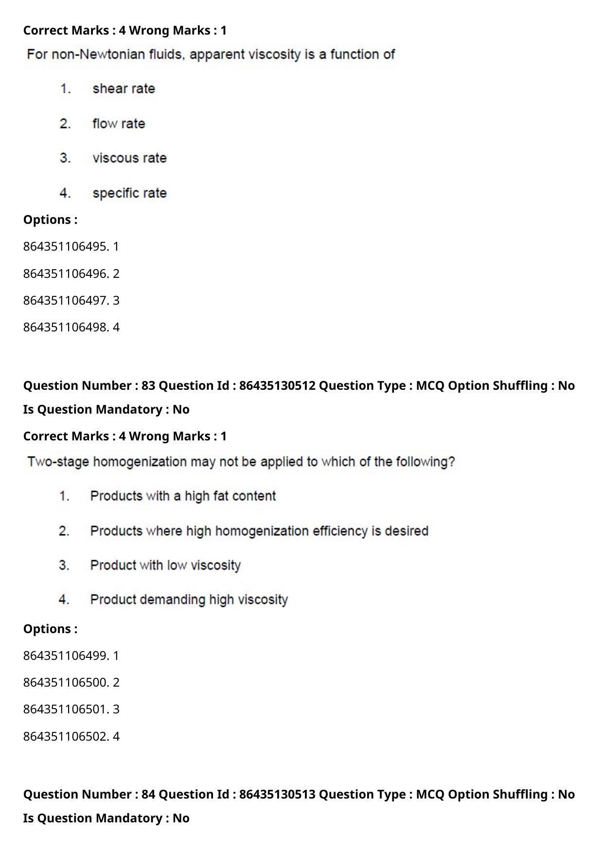 CUET PG 2021 PGQP56 Question Paper - Page 44