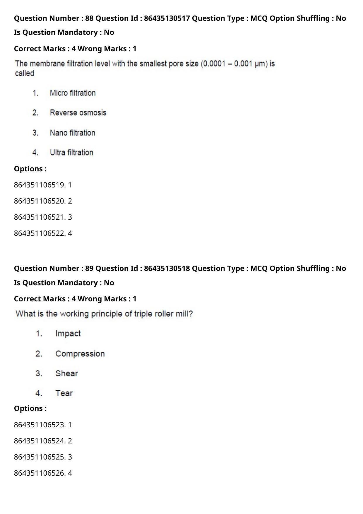 CUET PG 2021 PGQP56 Question Paper - Page 47