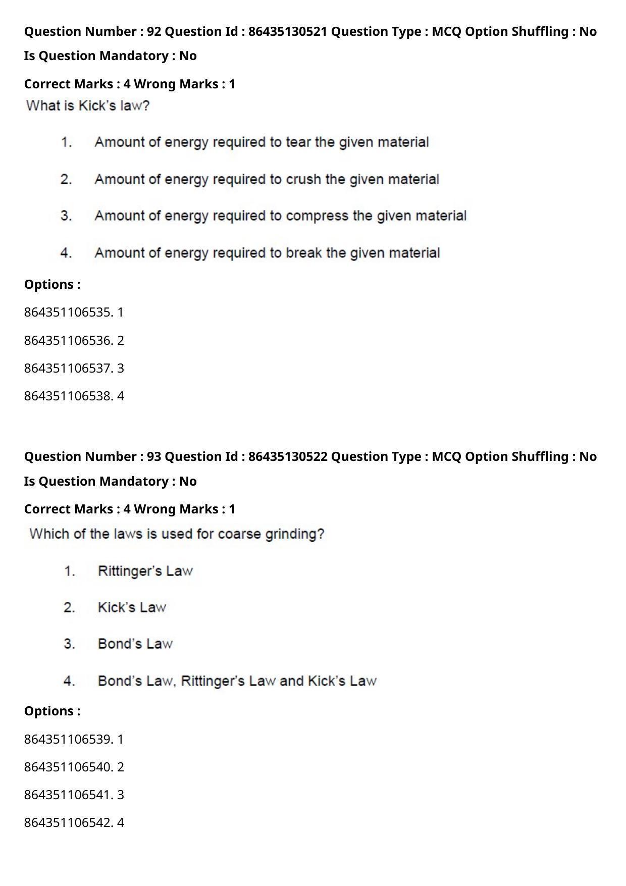 CUET PG 2021 PGQP56 Question Paper - Page 49