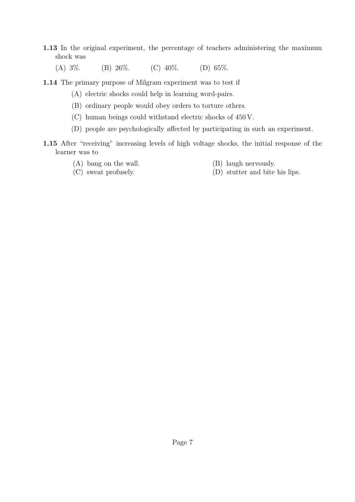 NEST 2016 Question Paper - Page 7