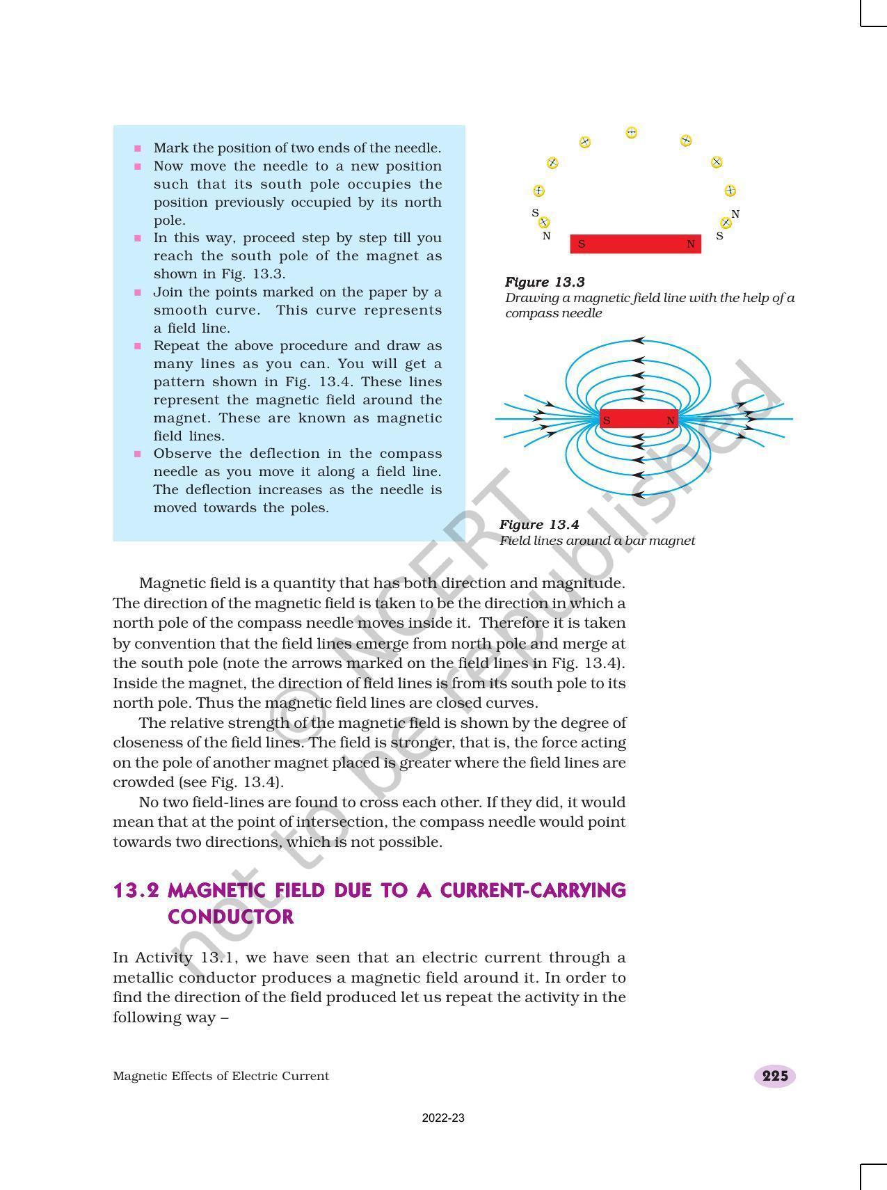 NCERT Book for Class 10 Science Chapter 13 Magnetic Effects of Electric Current - Page 3