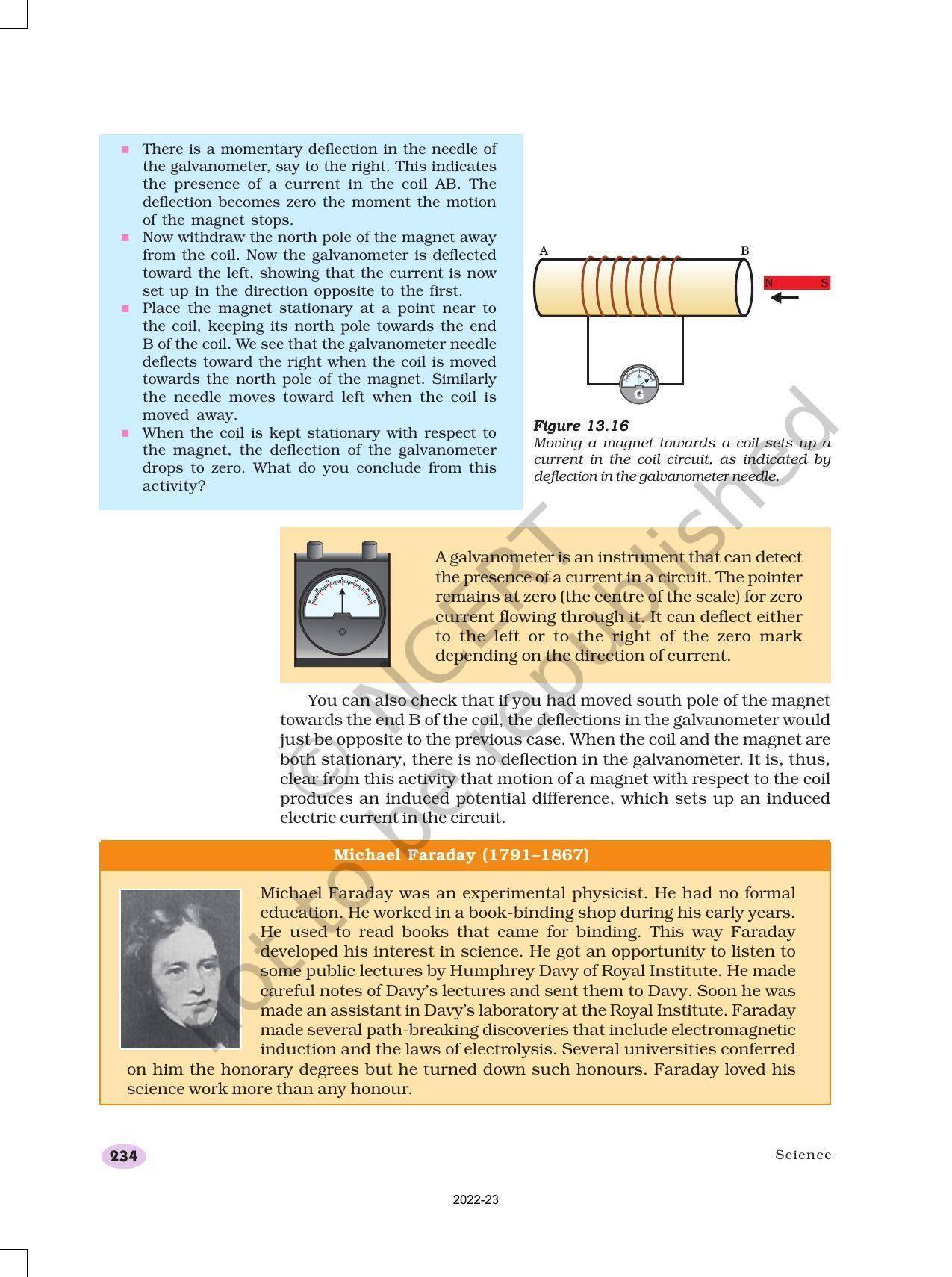 NCERT Book for Class 10 Science Chapter 13 Magnetic Effects of Electric Current - Page 12