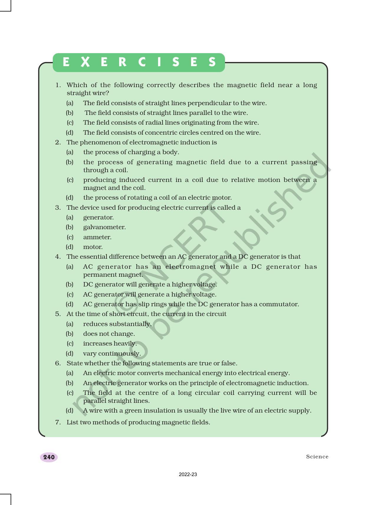 NCERT Book for Class 10 Science Chapter 13 Magnetic Effects of Electric Current - Page 18