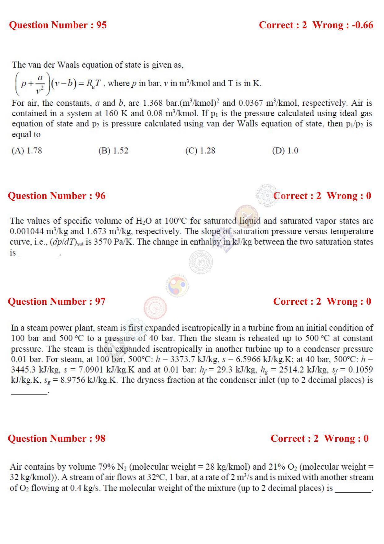 GATE 2017 Engineering Sciences (XE) Question Paper with Answer Key - Page 56