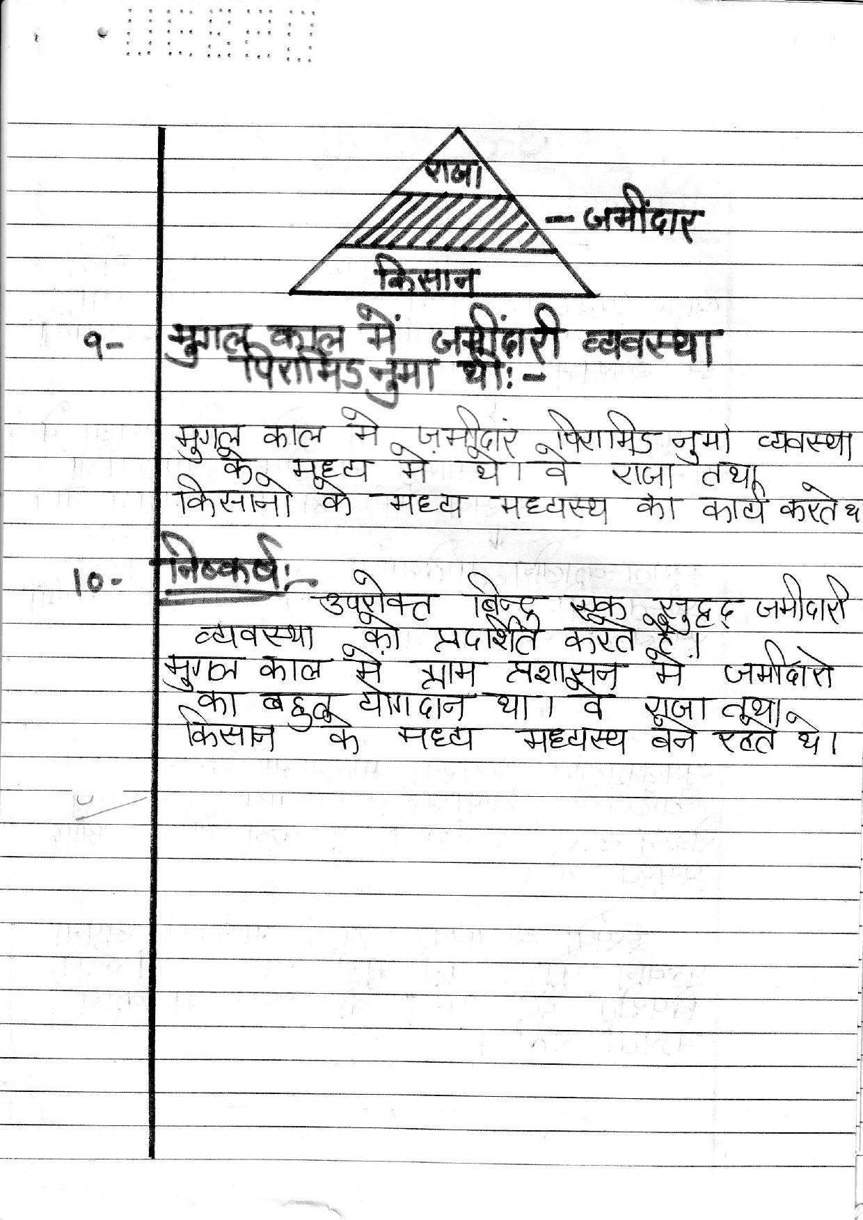 UBSE Class 12 History I 2020 Toppers Answer Sheet - Page 3