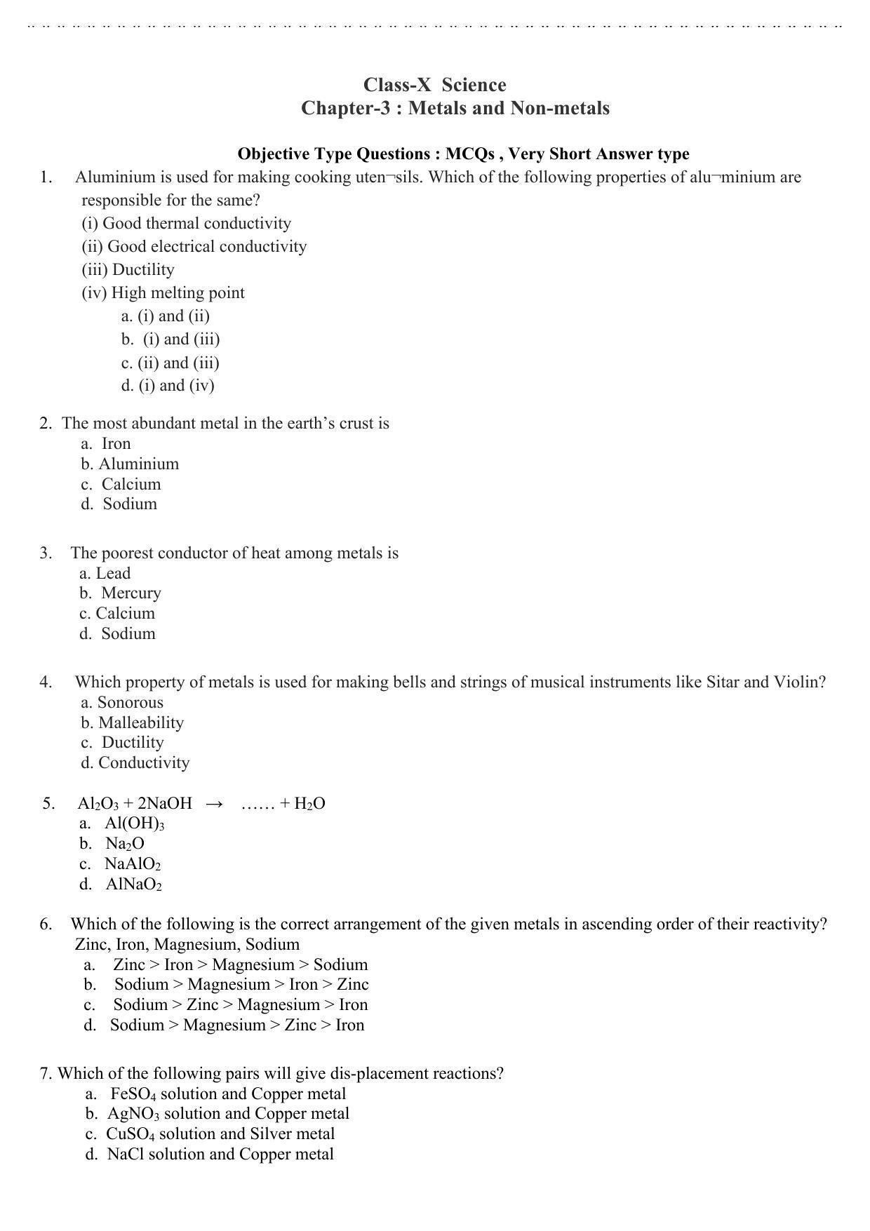 Edudel Class 10 Science Question Bank - Page 13