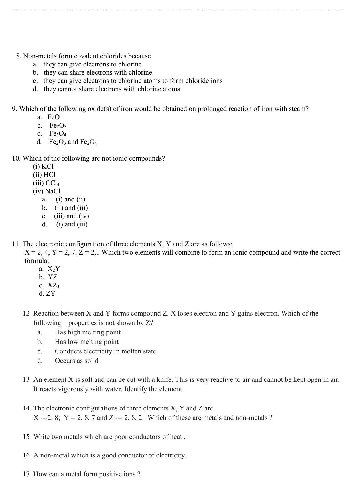 Edudel Class 10 Science Question Bank - Page 14