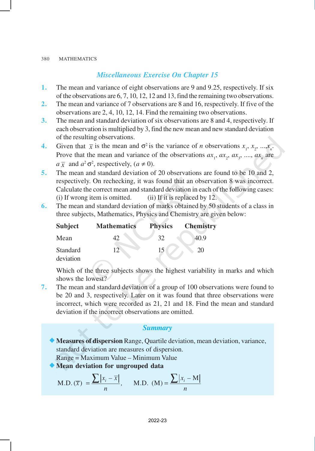 NCERT Book for Class 11 Maths Chapter 16 Probability - Page 34