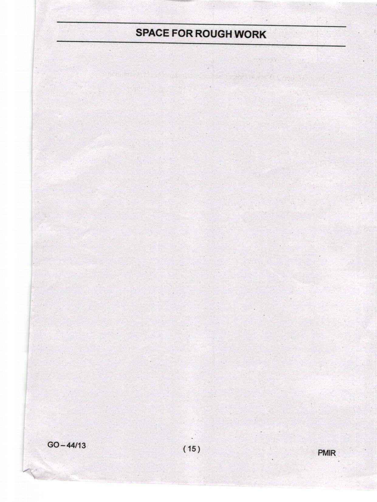 Odisha CPET 2024 IRPM Question Papers - Page 15