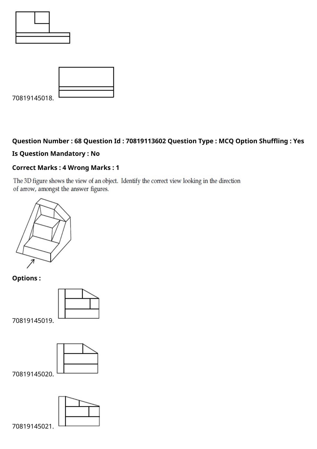 JEE Mains 2021: B Arch & B Planning Urdu (Shift 2) 23-02-2021 Question Paper - Page 89