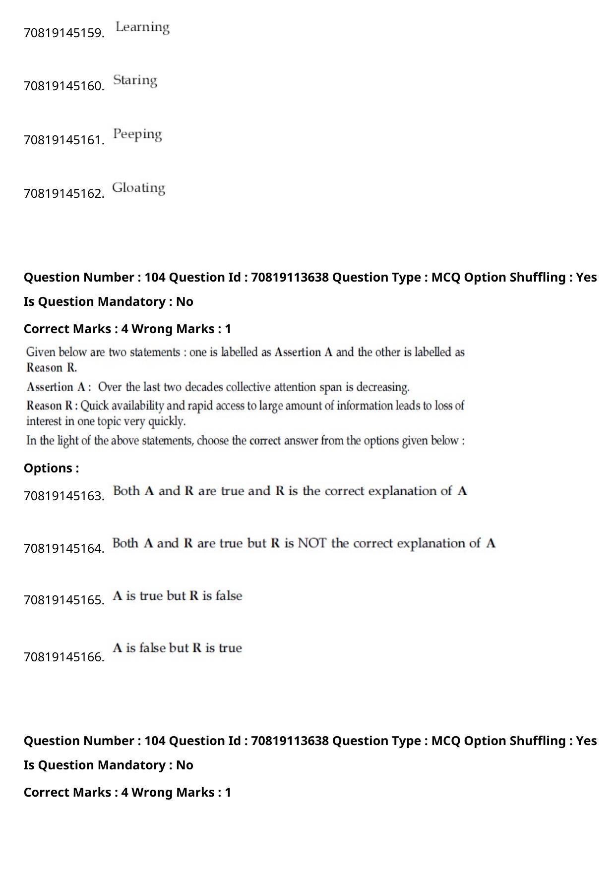JEE Mains 2021: B Arch & B Planning Urdu (Shift 2) 23-02-2021 Question Paper - Page 143