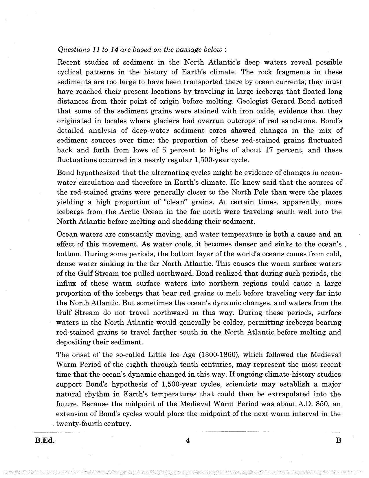 JKBOPEE B.Ed 2012 Question Paper - Page 4