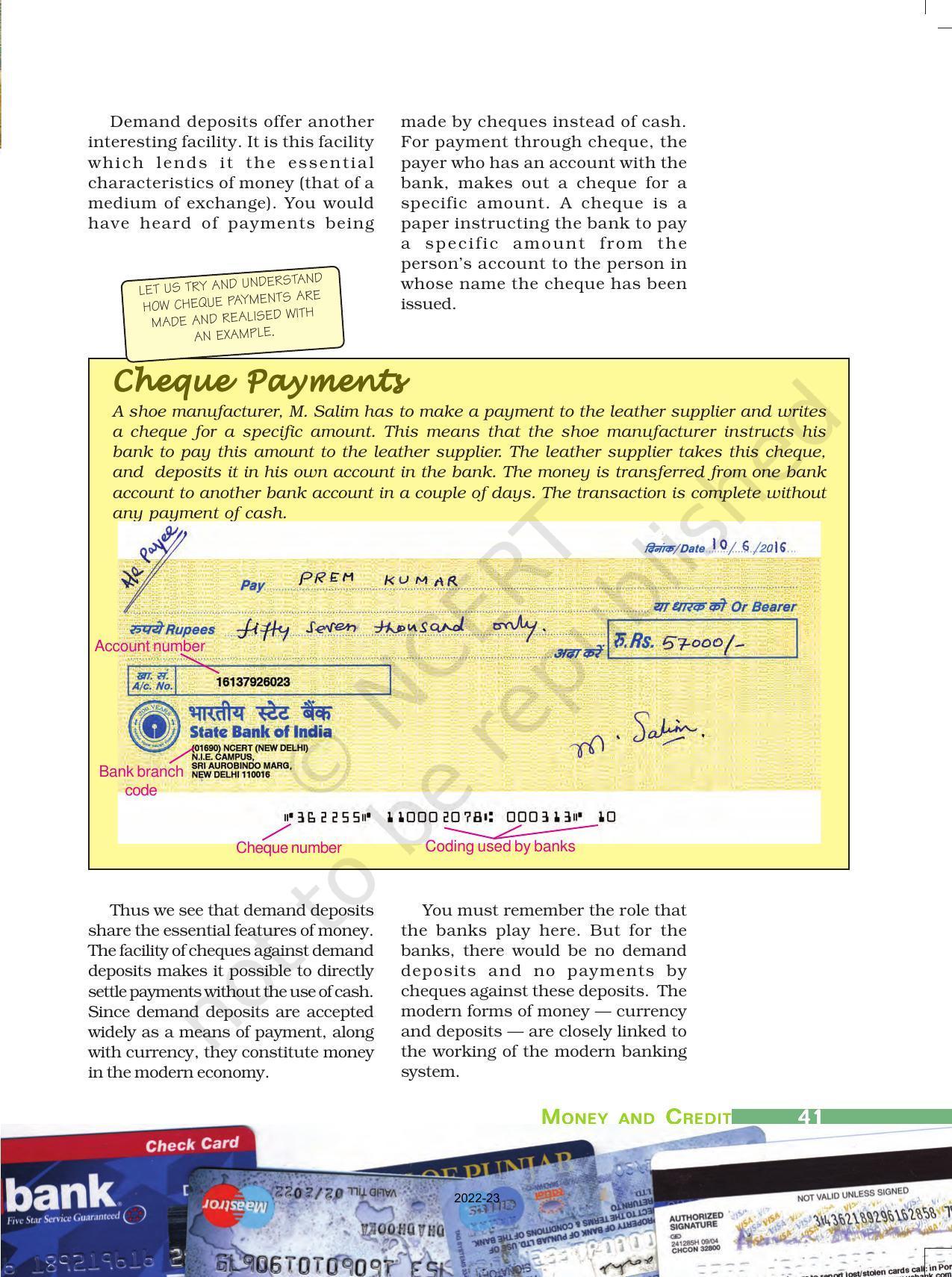 NCERT Book for Class 10 Economics Chapter 3 Money and Credit - Page 4