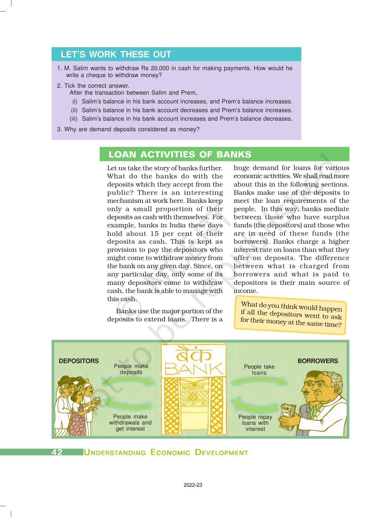 NCERT Book for Class 10 Economics Chapter 3 Money and Credit - Page 5