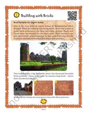 NCERT Book for Class 4 Maths Chapter 1 Building with Bricks