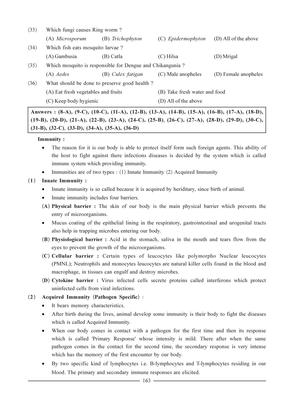 GSEB HSC Biology Question Paper (English Medium)- Chapter 10 - Page 8
