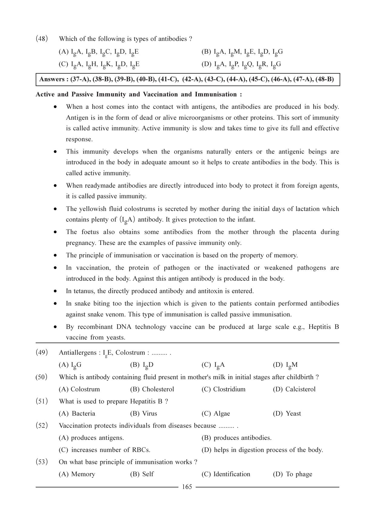 GSEB HSC Biology Question Paper (English Medium)- Chapter 10 - Page 10