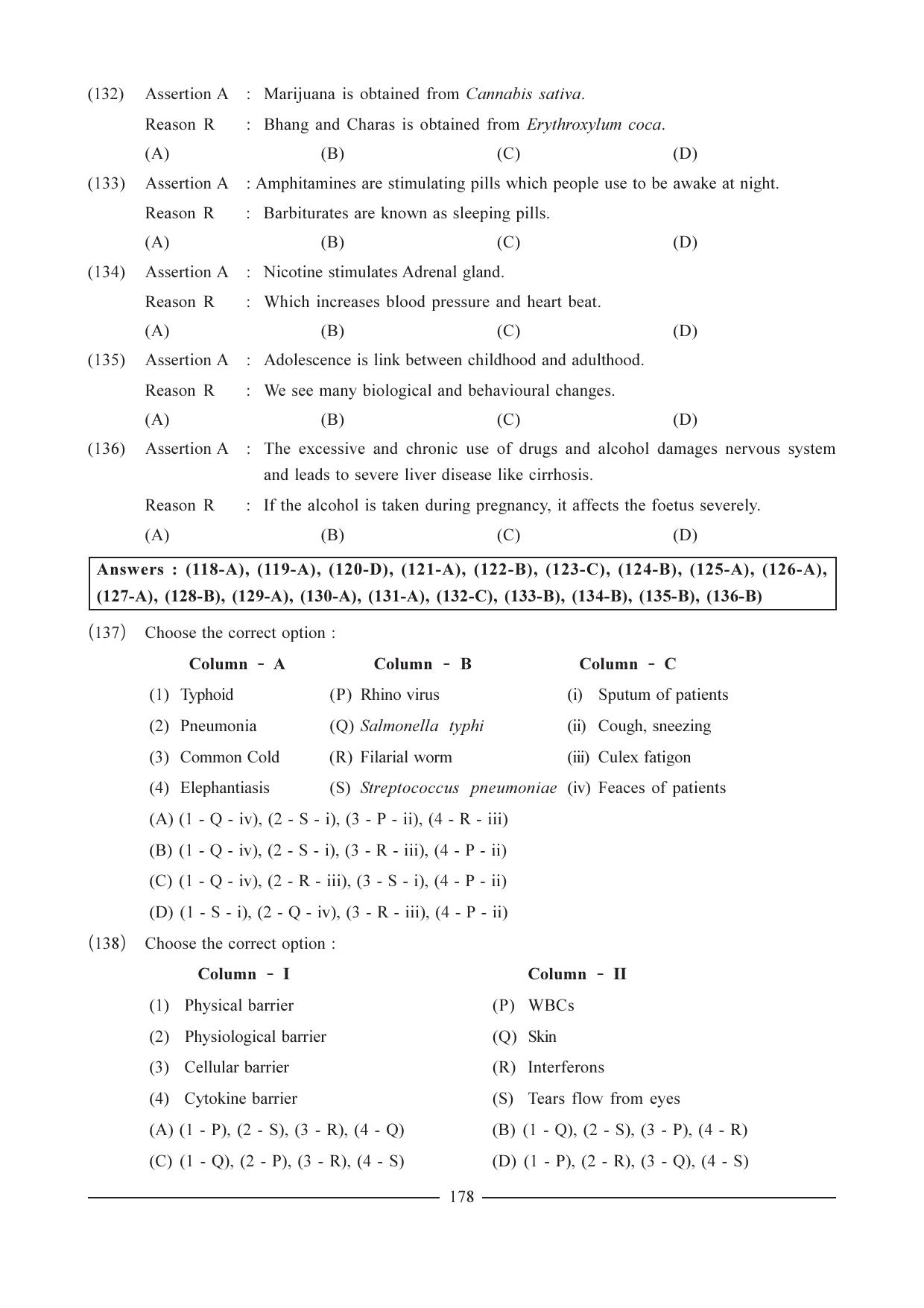 GSEB HSC Biology Question Paper (English Medium)- Chapter 10 - Page 23