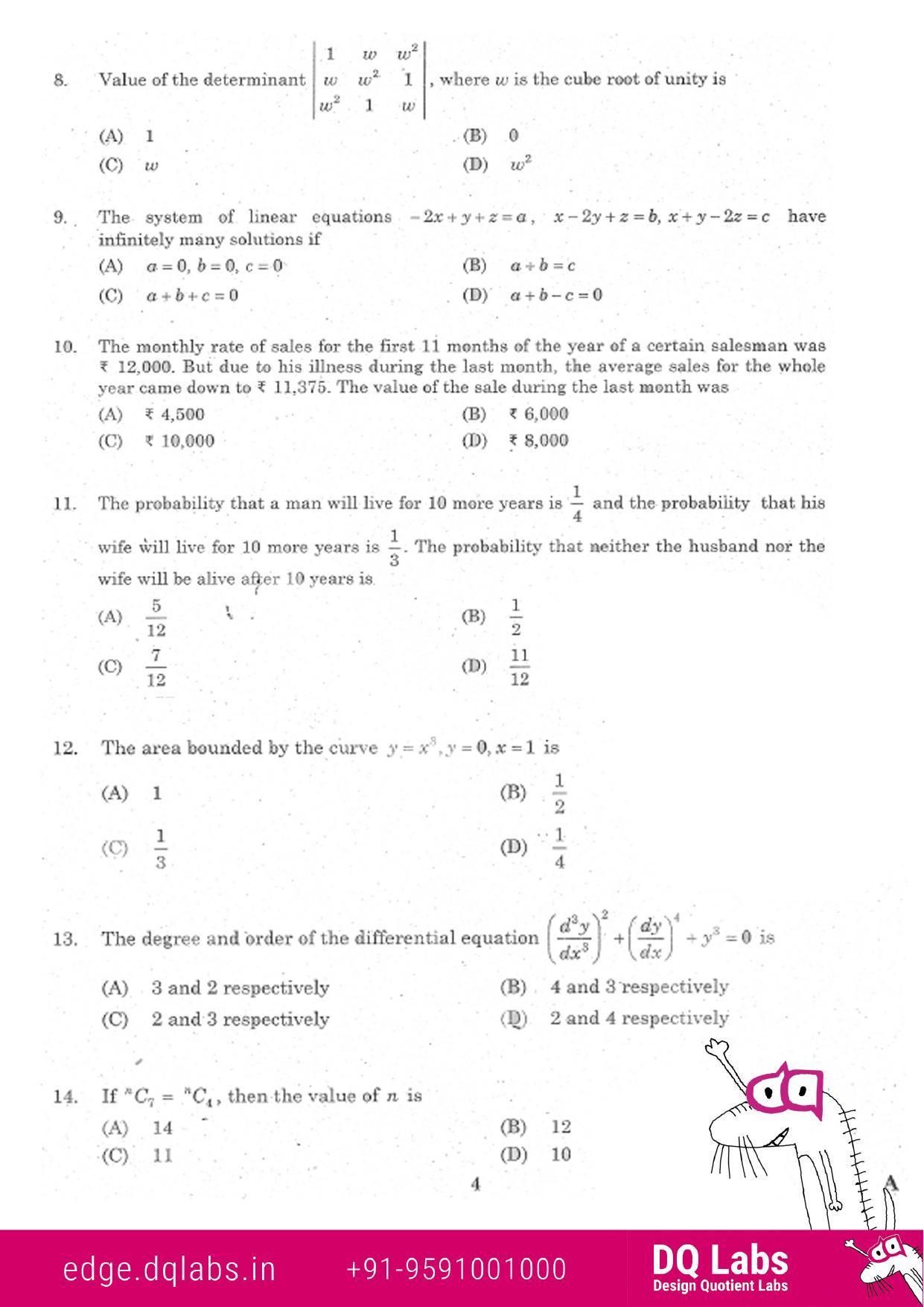 NATA 2017 Question Paper - Page 2