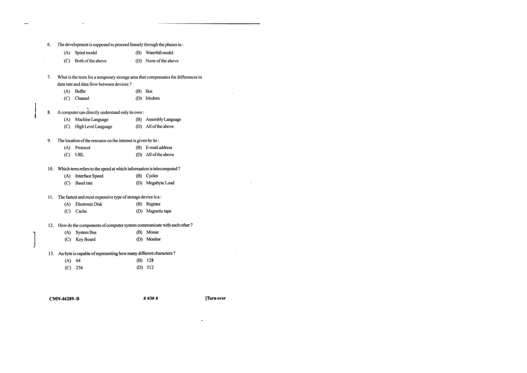 KUET 2023 M.Sc. IT Question Paper - Page 90
